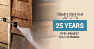 cedar siding replacement