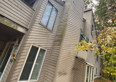The original exterior at Westboro Condos before the renovation.
